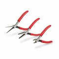 Tekton Mini Pliers Set, 3-Piece (Jewelry Making) PMN93003